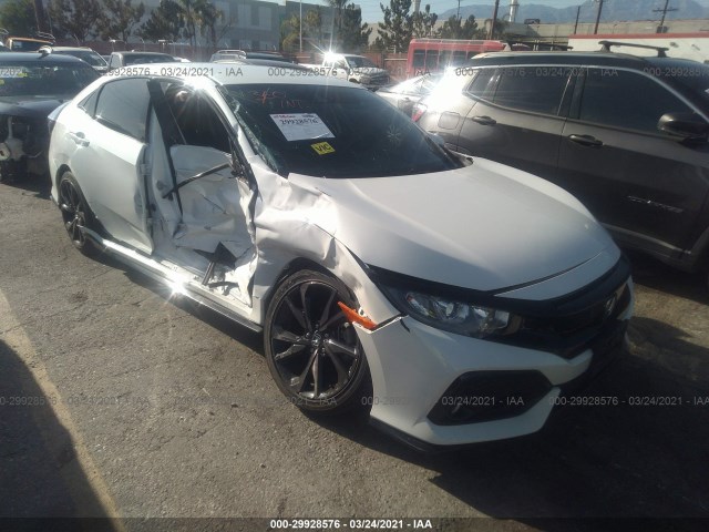 honda civic hatchback 2019 shhfk7h42ku401430