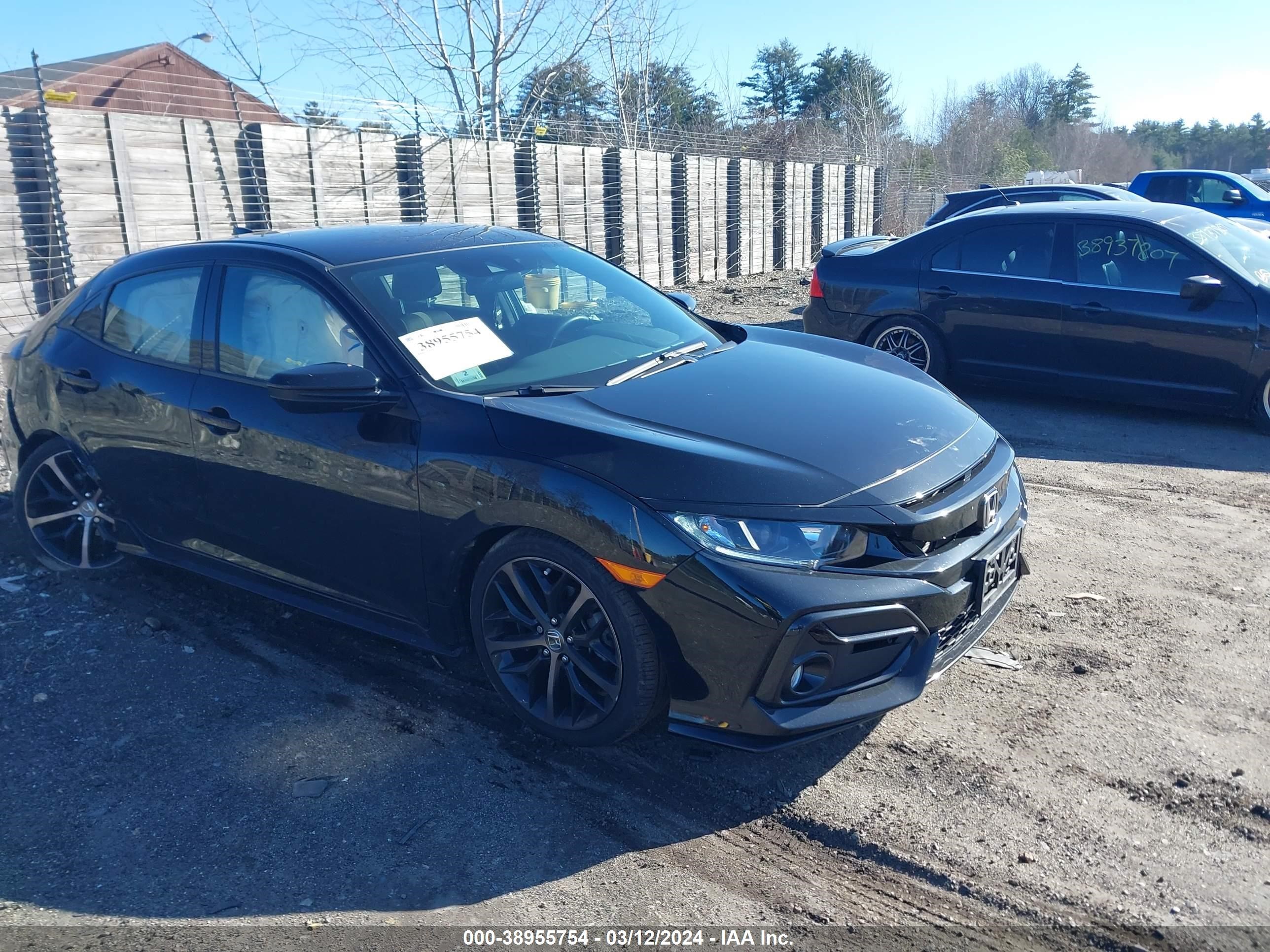 honda civic 2021 shhfk7h42mu408302