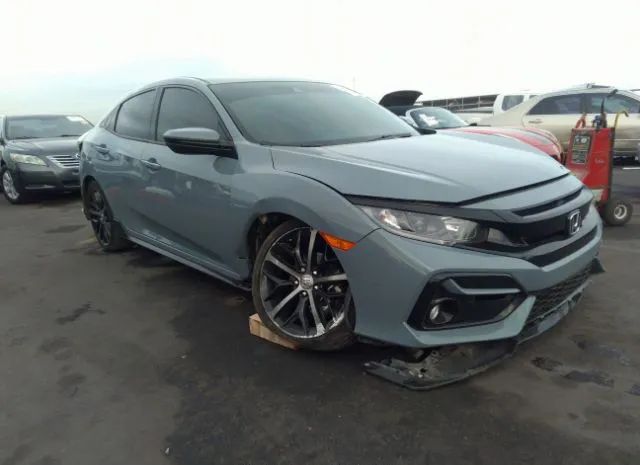 honda civic hatchback 2021 shhfk7h42mu424077