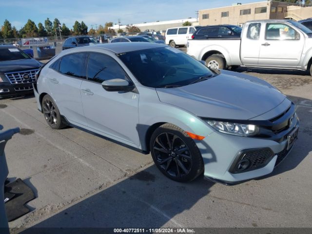 honda civic 2018 shhfk7h43ju419188