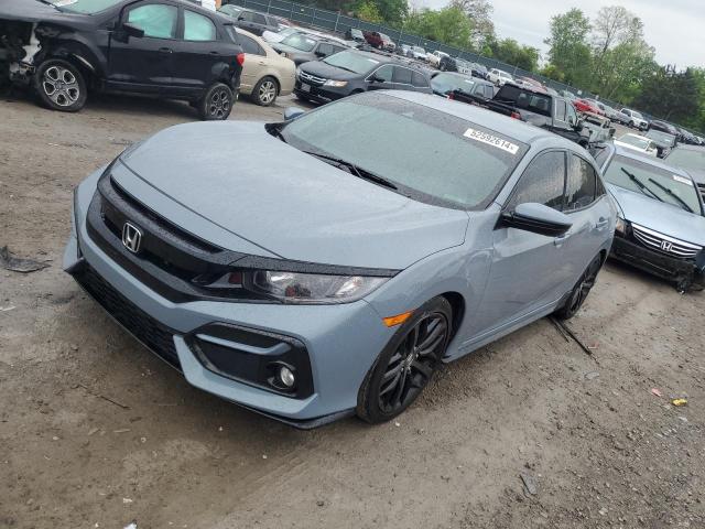 honda civic 2021 shhfk7h43mu218783