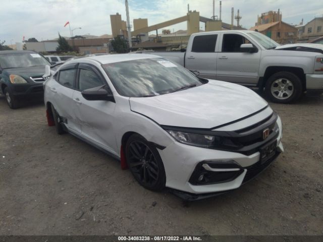 honda civic hatchback 2021 shhfk7h43mu414271