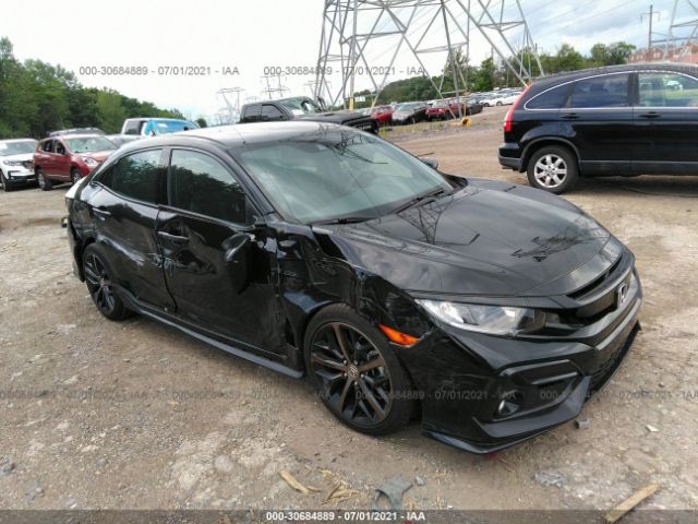 honda civic hatchback 2020 shhfk7h44lu421230