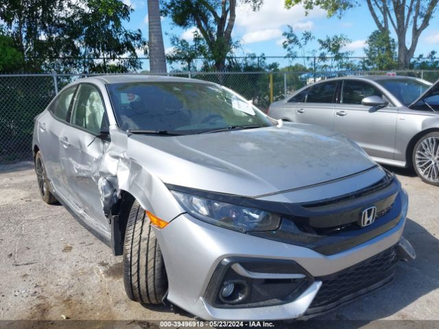 honda civic 2021 shhfk7h44mu228934