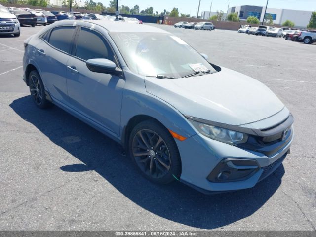 honda civic 2021 shhfk7h44mu425134