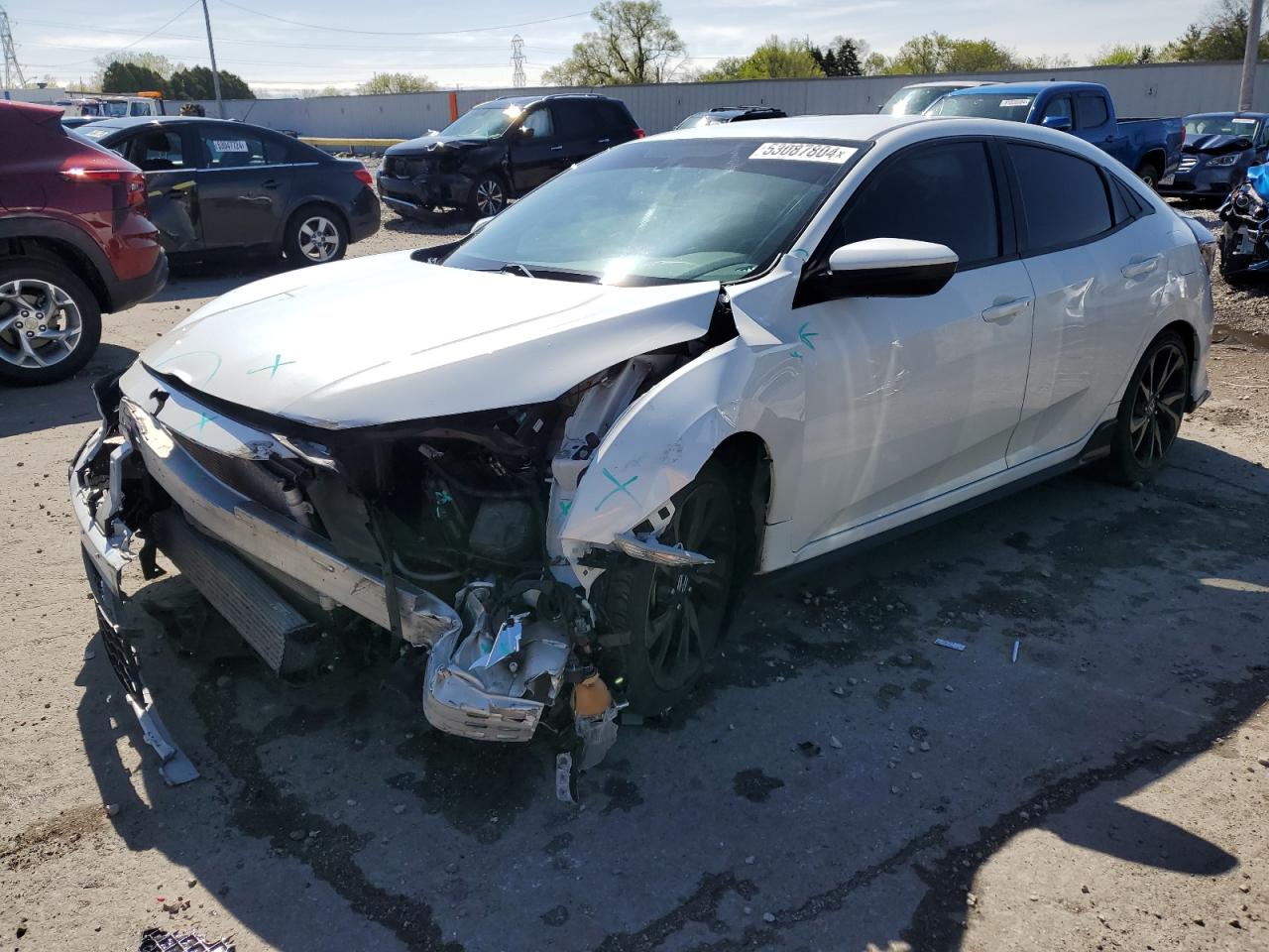 honda civic 2018 shhfk7h45ju215217