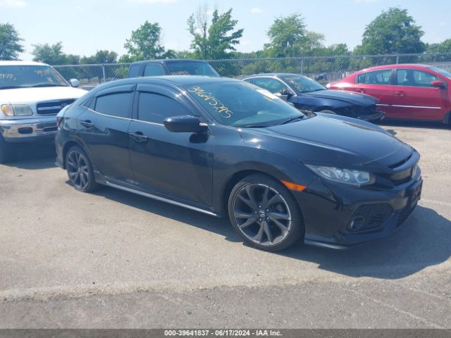 honda civic 2018 shhfk7h45ju421833