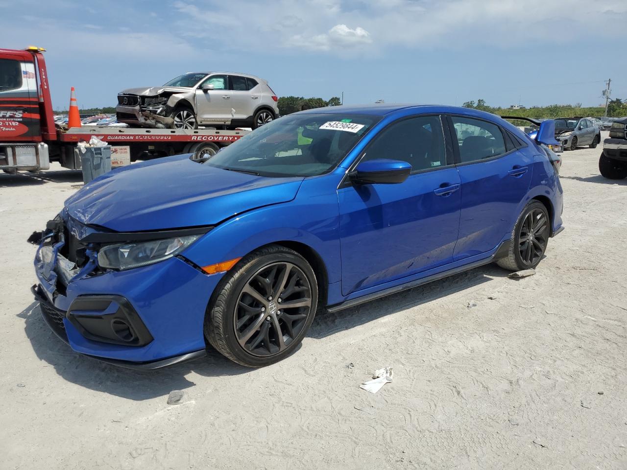 honda civic 2020 shhfk7h45lu214488