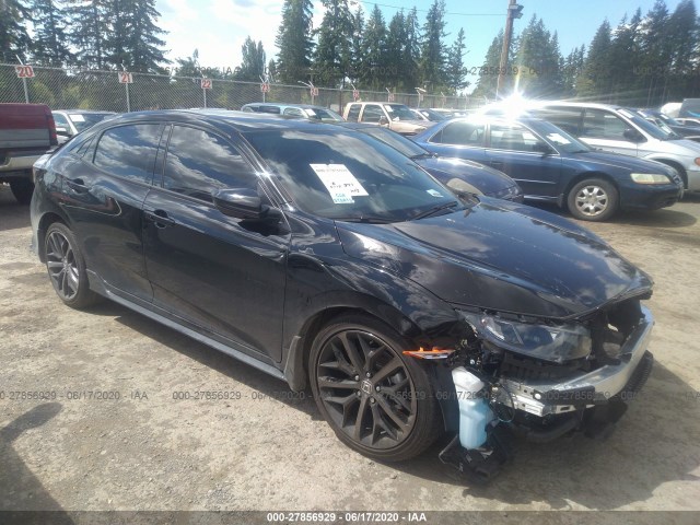 honda civic hatchback 2020 shhfk7h45lu411340