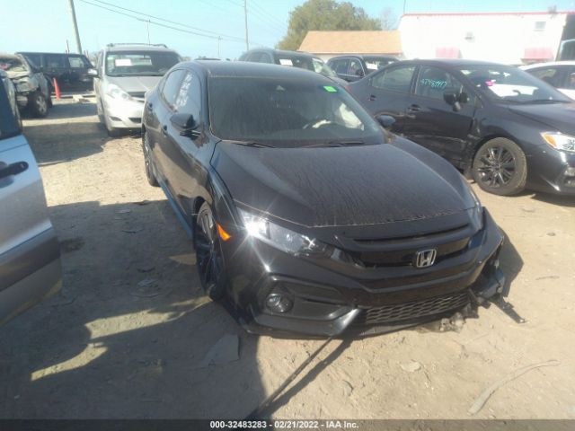 honda civic hatchback 2021 shhfk7h45mu203458