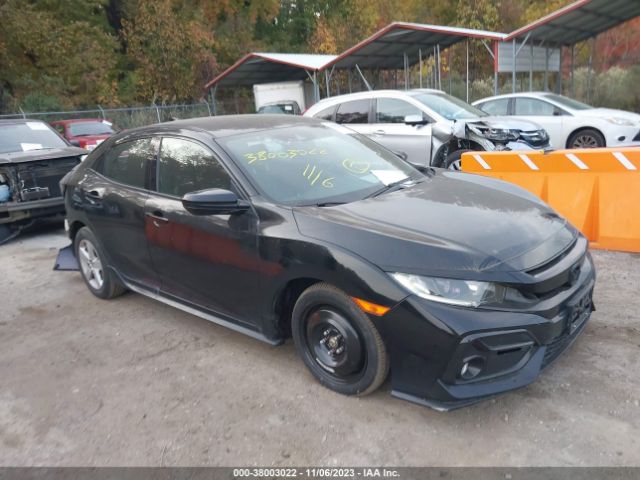 honda civic 2021 shhfk7h45mu228828