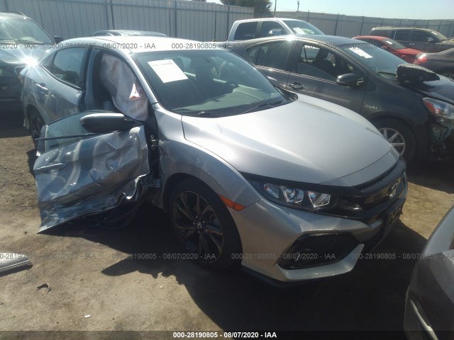 honda civic hatchback 2017 shhfk7h46hu407563