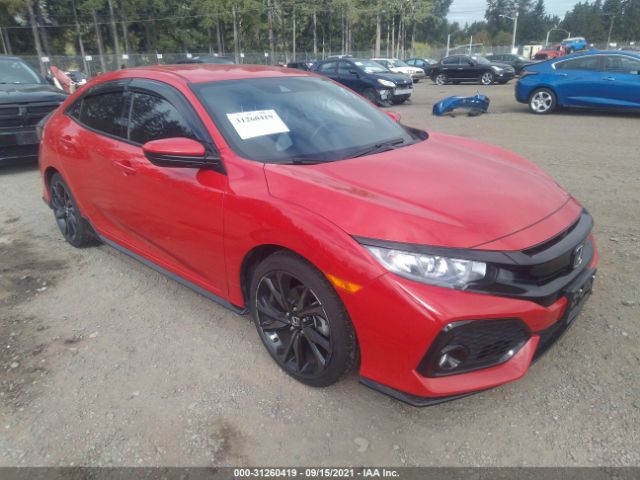 honda civic 2019 shhfk7h46ku400281