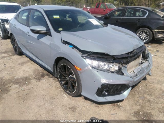 honda civic hatchback 2019 shhfk7h46ku407893