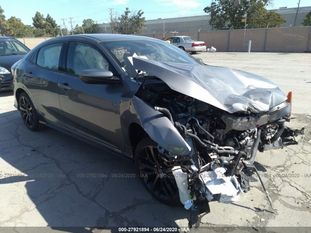 honda civic hatchback 2020 shhfk7h46lu411721