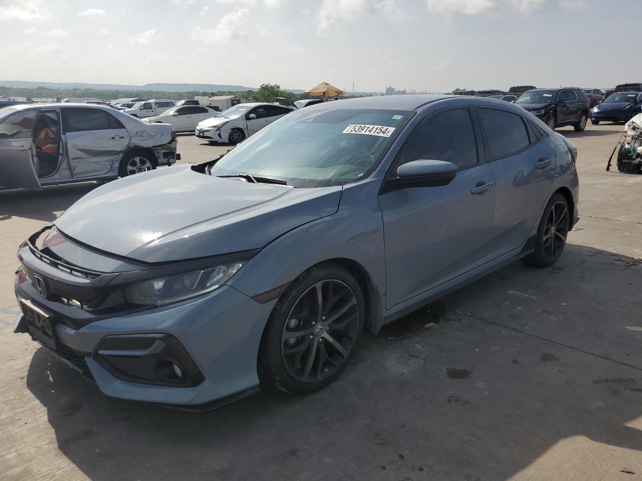 honda civic 2021 shhfk7h46mu210340