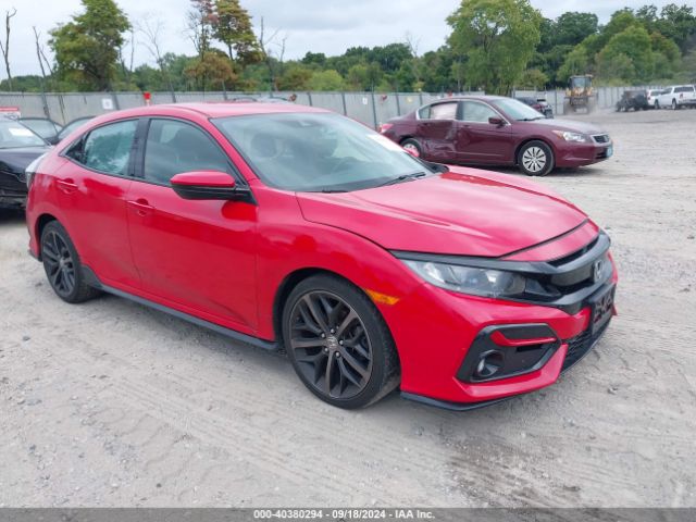 honda civic 2021 shhfk7h46mu402468