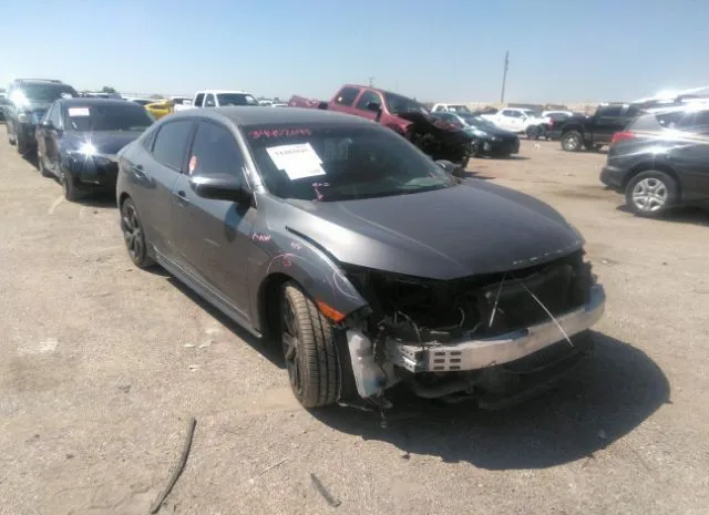 honda civic hatchback 2017 shhfk7h47hu416627