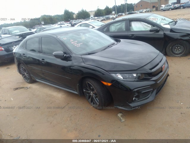 honda civic hatchback 2020 shhfk7h47lu217232