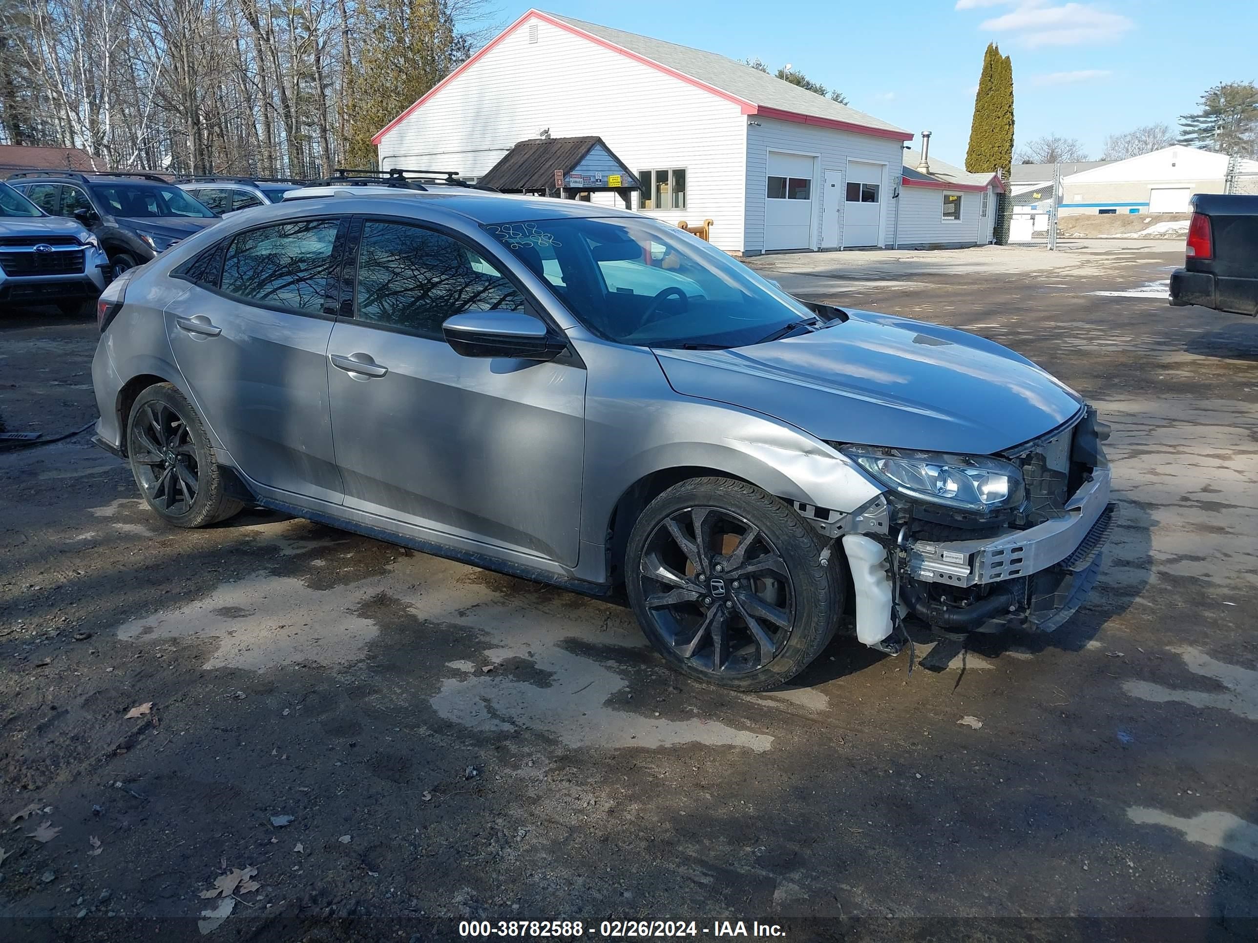 honda civic 2019 shhfk7h48ku400587