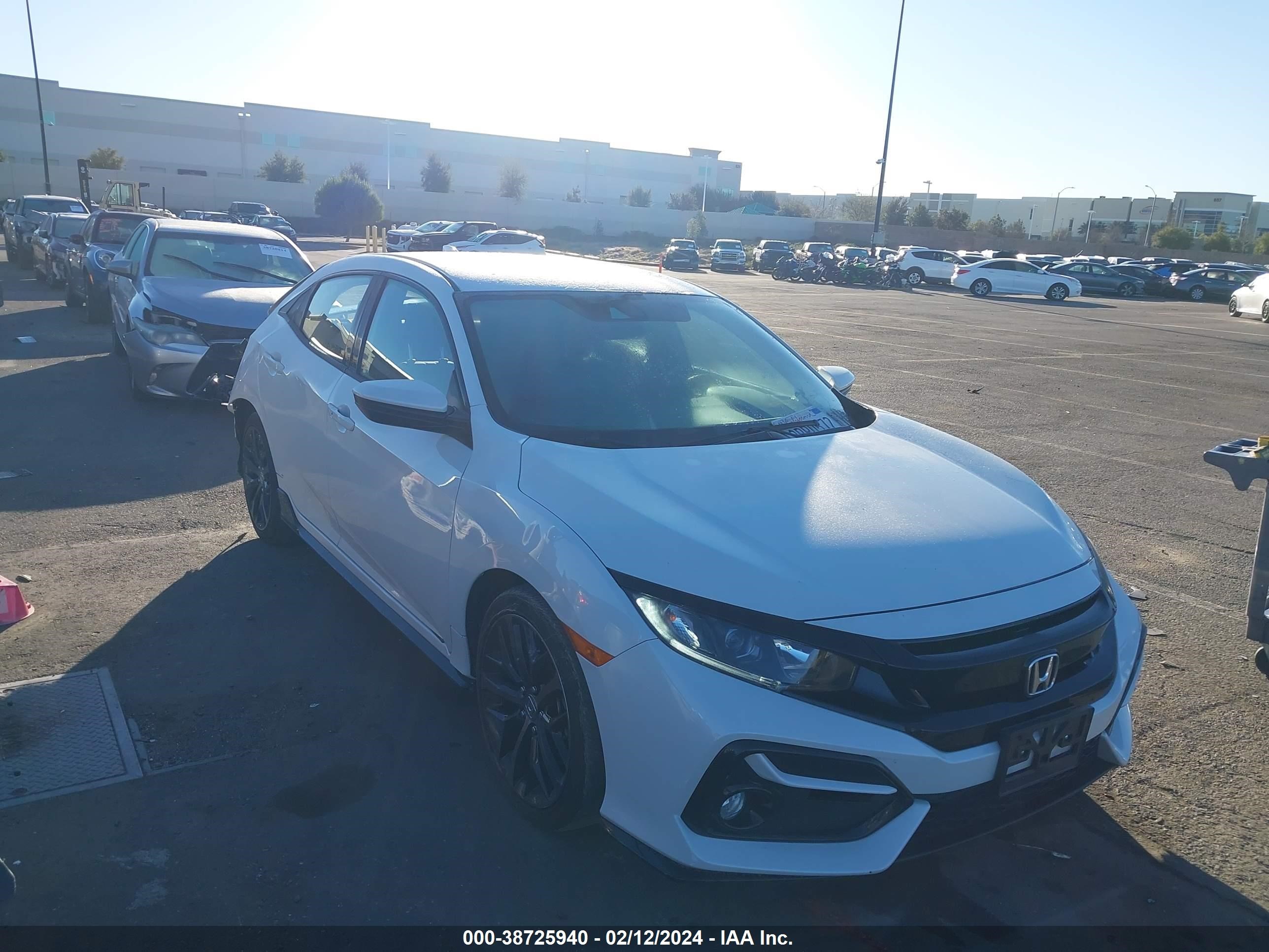 honda civic 2020 shhfk7h48lu410957