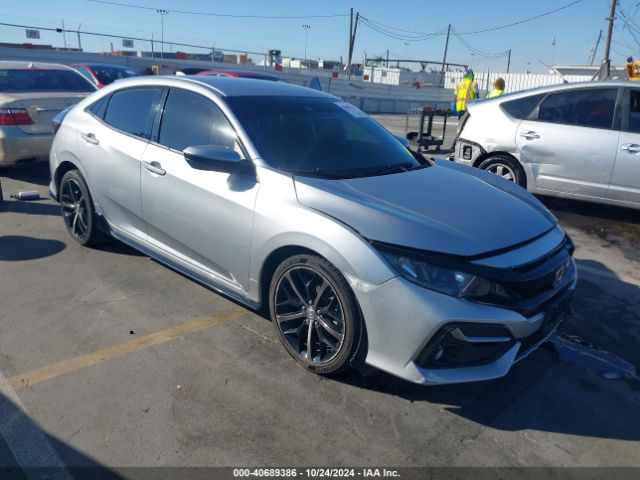 honda civic 2021 shhfk7h48mu419336