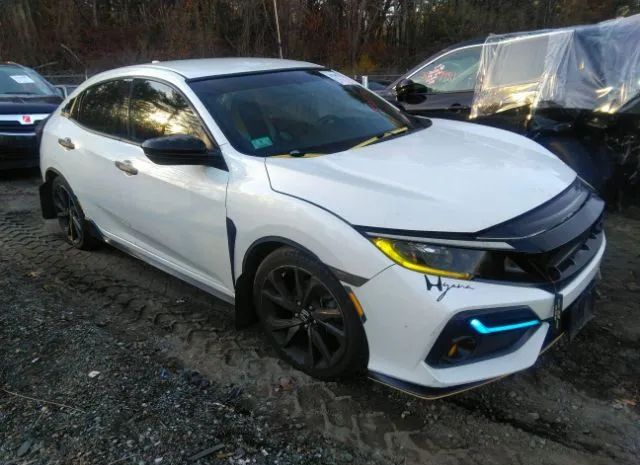 honda civic hatchback 2018 shhfk7h49ju402427