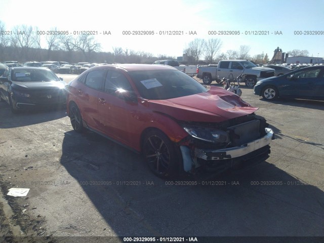 honda civic hatchback 2020 shhfk7h49lu204093