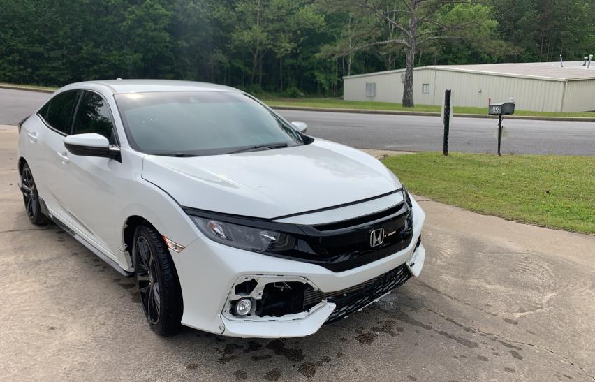 honda civic hatchback 2020 shhfk7h49lu217054