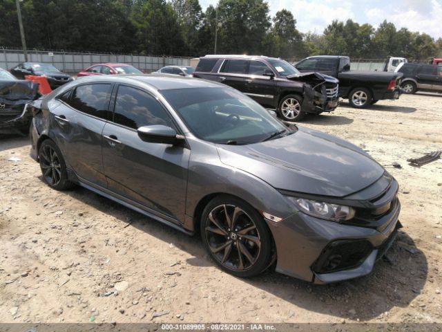 honda civic hatchback 2017 shhfk7h4xhu209178