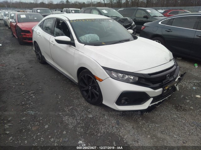 honda civic hatchback 2017 shhfk7h4xhu414743