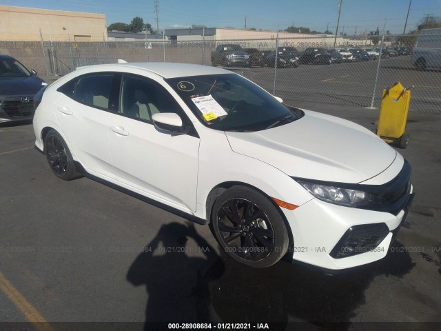 honda civic hatchback 2018 shhfk7h4xju410441