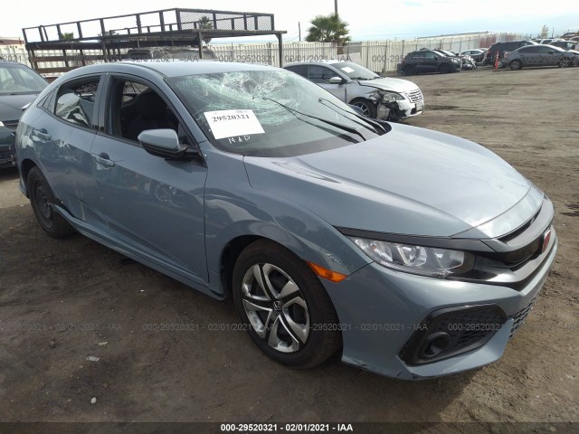 honda civic hatchback 2019 shhfk7h4xku418430