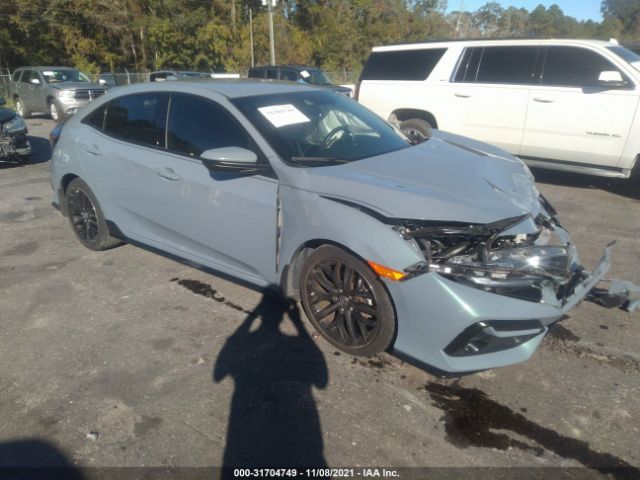 honda civic hatchback 2020 shhfk7h4xlu210274