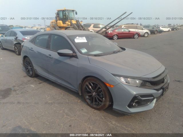 honda civic hatchback 2020 shhfk7h4xlu418302