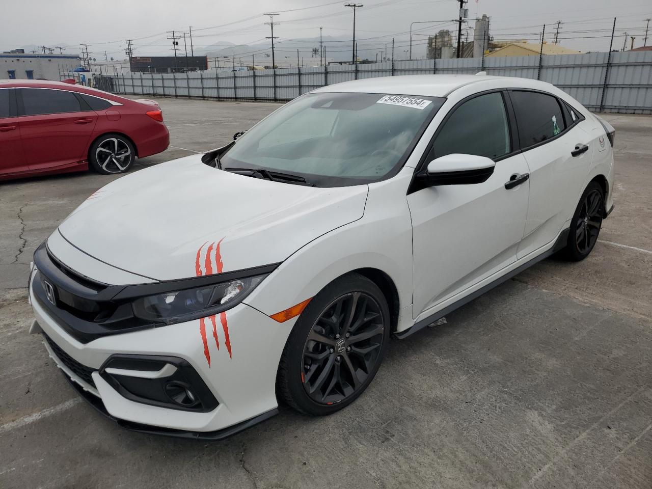 honda civic 2021 shhfk7h4xmu409553