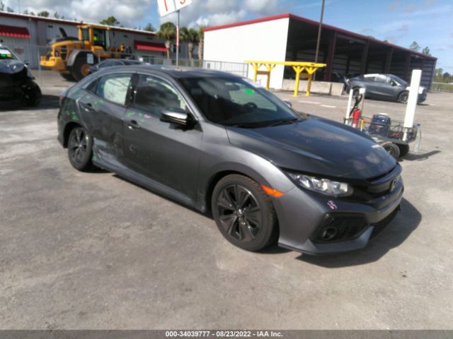 honda civic hatchback 2017 shhfk7h50hu424111