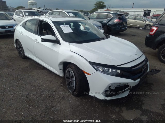 honda civic hatchback 2018 shhfk7h50ju412997