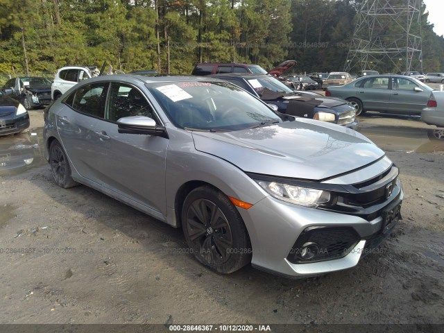 honda civic hatchback 2017 shhfk7h51hu418933