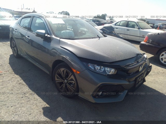 honda civic hatchback 2018 shhfk7h51ju417139