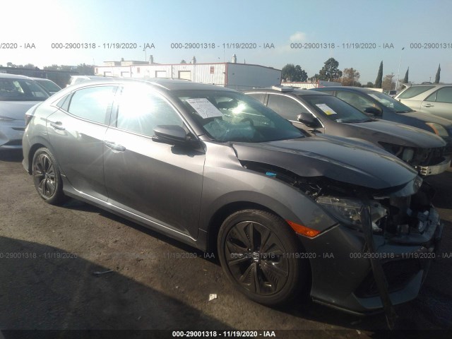 honda civic hatchback 2017 shhfk7h52hu412039