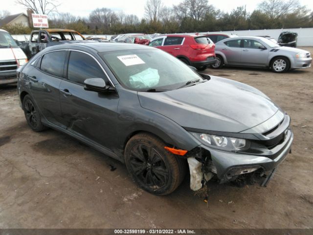 honda civic hatchback 2018 shhfk7h52ju225695