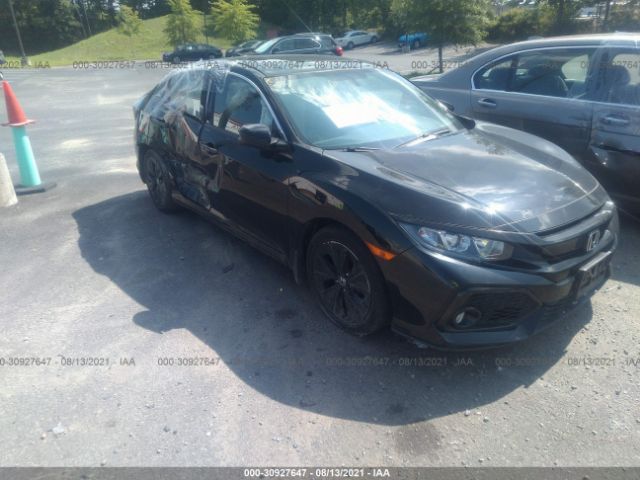 honda civic hatchback 2018 shhfk7h52ju406425