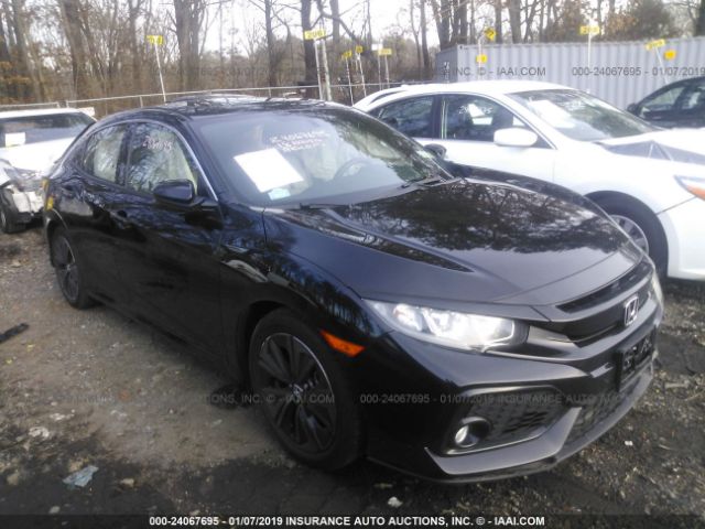 honda civic hatchback 2018 shhfk7h52ju409826