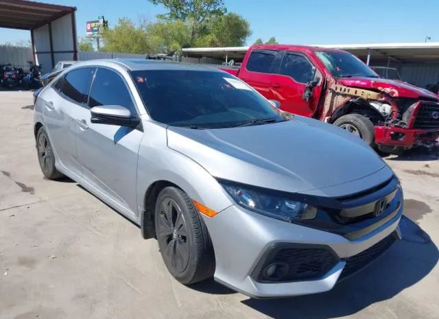 honda civic hatchback 2018 shhfk7h55ju414244