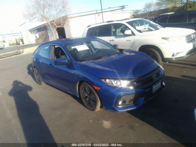 honda civic hatchback 2018 shhfk7h55ju416818