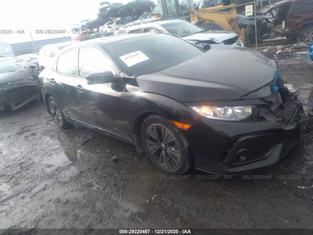 honda civic hatchback 2017 shhfk7h56hu414568