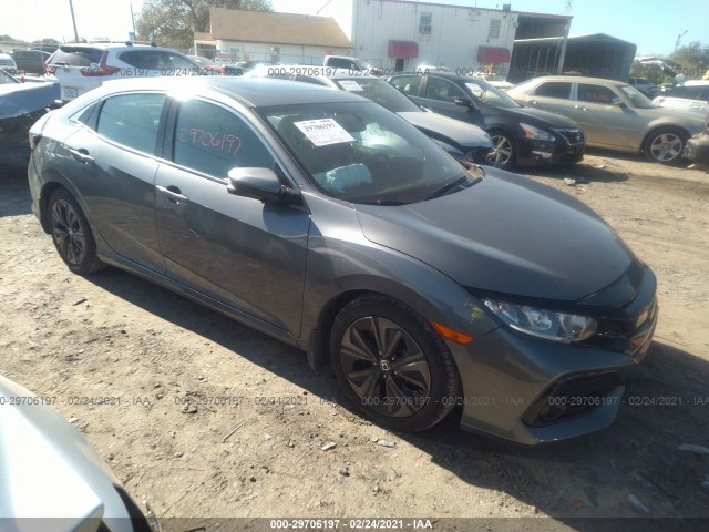 honda civic hatchback 2018 shhfk7h56ju235064