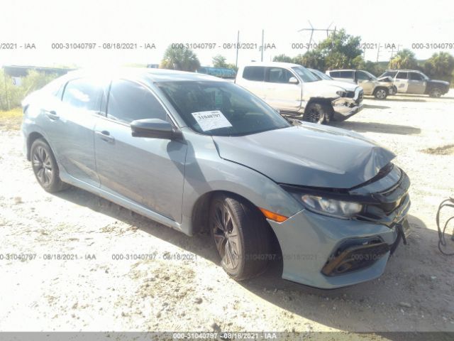 honda civic hatchback 2017 shhfk7h58hu408139