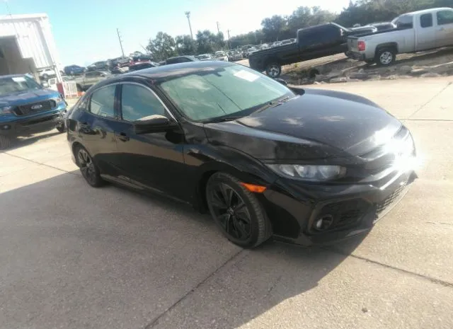 honda civic hatchback 2017 shhfk7h59hu211769